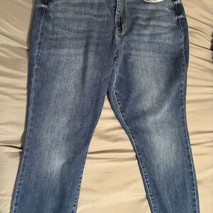 Hollister Women's Dark Blue Bootcut jeans